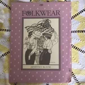 Folkwear Armistice Blouse sewing pattern